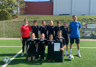 LTS-Fußballerinnen holen Platz 1 beim Kreisentscheid